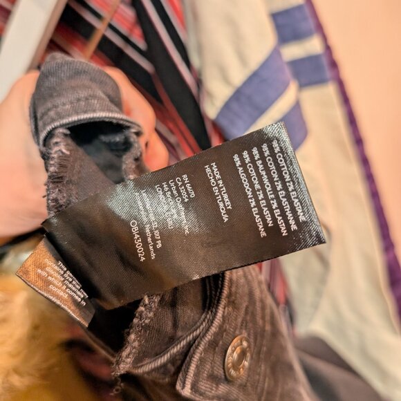 NWT Free People Retro Firecracker Red Star Black Jeans 29 Flare Americana High - Picture 8 of 8